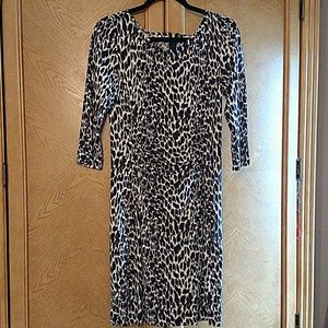 Tory Burch animal print dress .Med.
